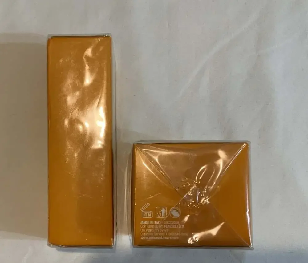 Serious Skincare C3 Plasma C Face Serum 2 Oz & C Restore Night Cream Vit C 1.7